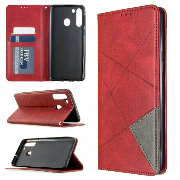 

Чехол UniCase Geometric Pattern для Samsung Galaxy A21 (A215) - Red