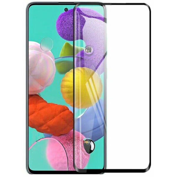 

Защитное стекло Deexe 5D Full Glue для Samsung Galaxy A51 (А515) - Black