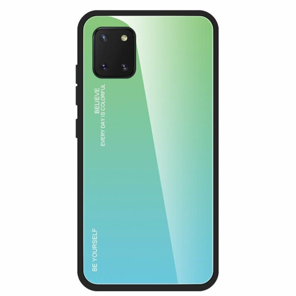 

Защитный чехол Deexe Gradient Color для Samsung Galaxy Note 10 Lite (N770) - Cyan / Blue