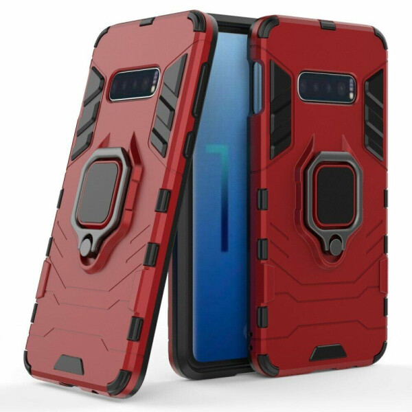 

Защитный чехол Deexe Hybrid Case для Samsung Galaxy S10 Lite (G770) - Red