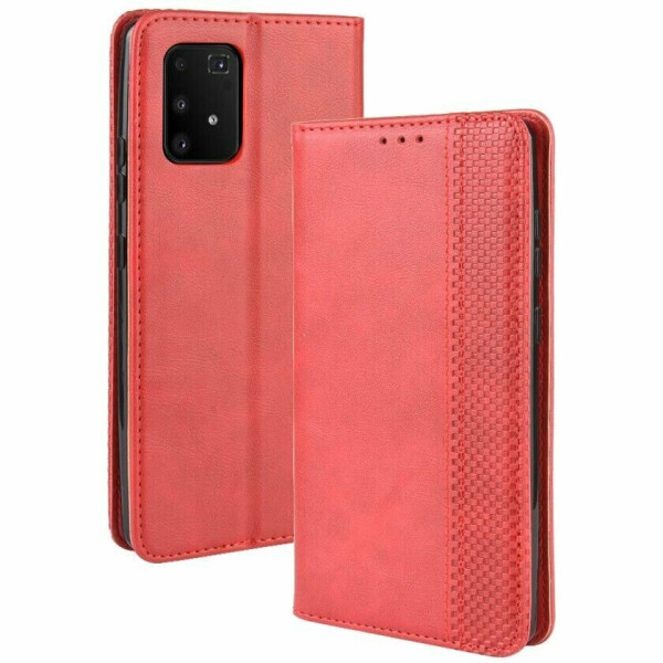 

Чехол Deexe Retro Style для Samsung Galaxy S10 Lite (G770) - Red