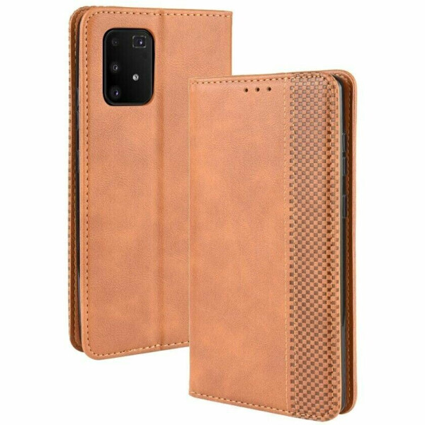 

Чехол Deexe Retro Style для Samsung Galaxy S10 Lite (G770) - Brown