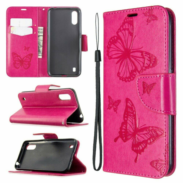 

Чехол UniCase Butterfly Pattern для Samsung Galaxy A01 (A015) - Rose