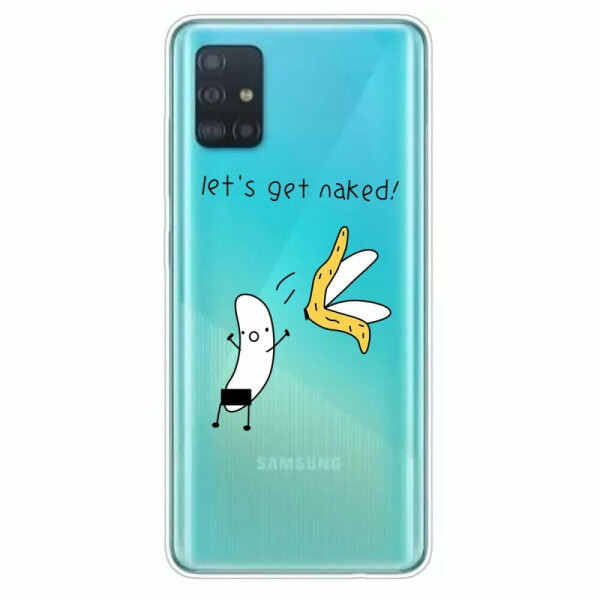 

Силиконовый (TPU) чехол Deexe Pretty Glossy для Samsung Galaxy A51 (А515) - Banana