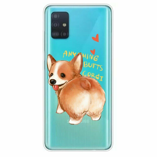 

Силиконовый (TPU) чехол Deexe Pretty Glossy для Samsung Galaxy A51 (А515) - Dog