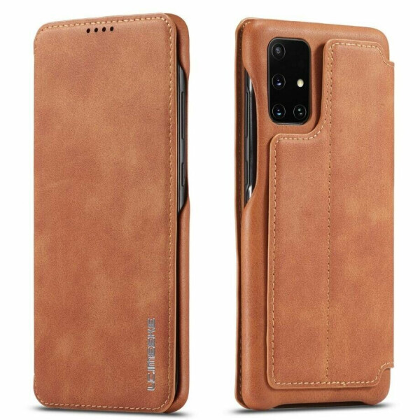 

Чехол LC.IMEEKE Retro Style для Samsung Galaxy A51 (А515) - Brown