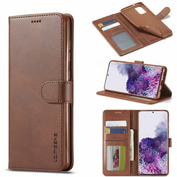 

Чехол LC.IMEEKE Wallet Case для Samsung Galaxy A51 (А515) - Coffee
