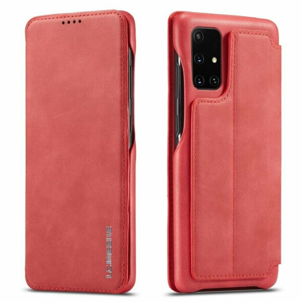 

Чехол LC.IMEEKE Retro Style для Samsung Galaxy A71 (A715) - Red