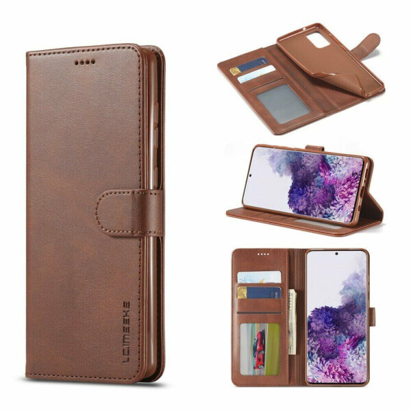 

Чехол LC.IMEEKE Wallet Case для Samsung Galaxy A71 (A715) - Coffee