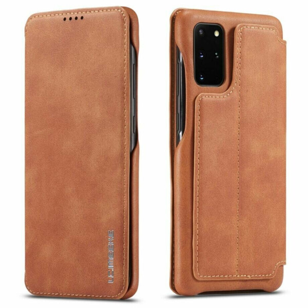 

Чехол LC.IMEEKE Retro Style для Samsung Galaxy S20 Plus (G985) - Brown