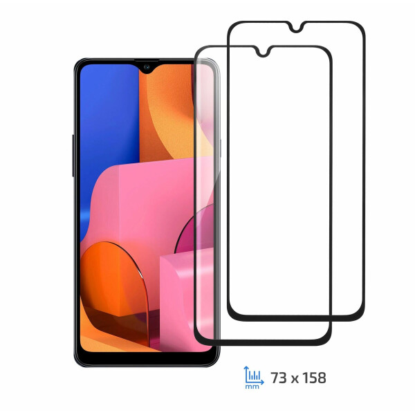

Комплект защитных стекол (2 в 1) 2E Basic Full Glue для Samsung Galaxy A20s (A207) - Black