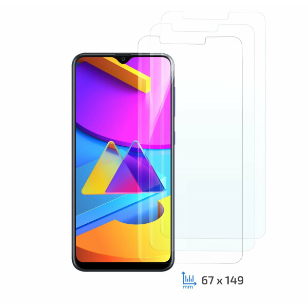 

Комплект защитных стекол 3 в 1 2E Clear Glass для Samsung Galaxy M10s - Clear
