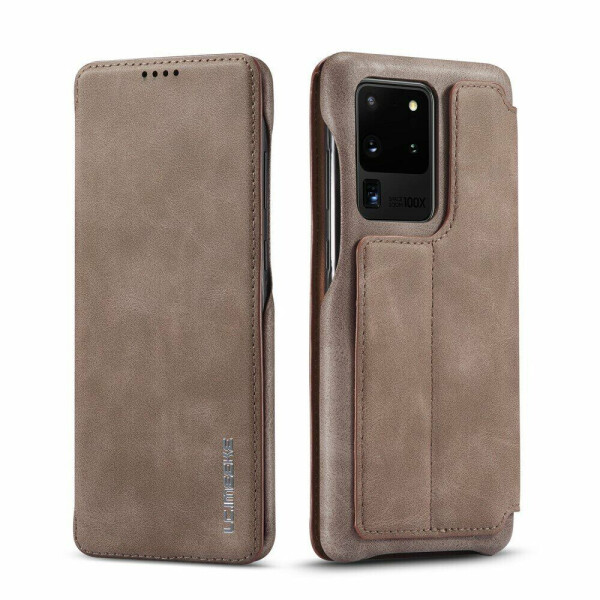 

Чехол LC.IMEEKE Retro Style для Samsung Galaxy S20 Ultra (G988) - Coffee