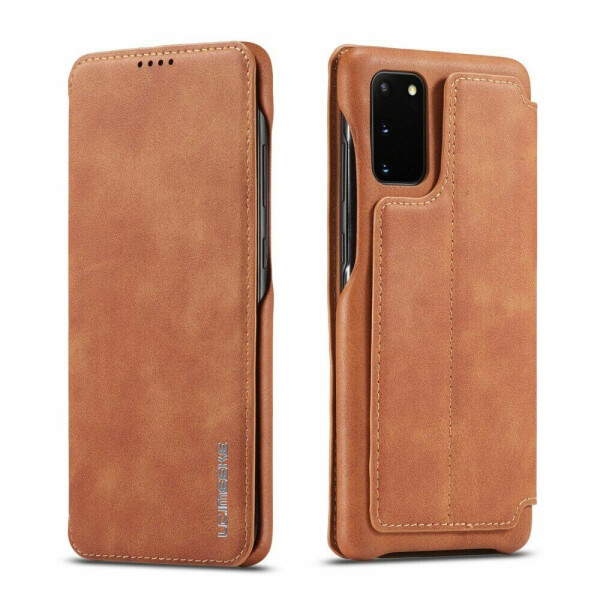 

Чехол LC.IMEEKE Retro Style для Samsung Galaxy S20 (G980) - Brown