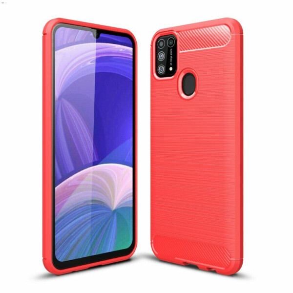 

Защитный чехол UniCase Carbon для Samsung Galaxy M31 (M315) - Red