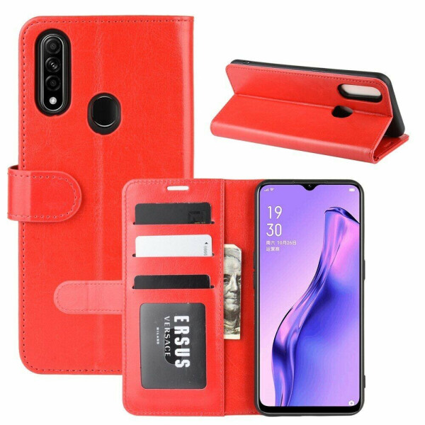 

Чехол-книжка Deexe Wallet Style для OPPO A31 - Red