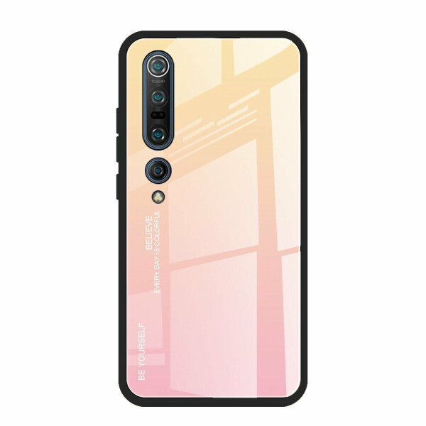 

Защитный чехол Deexe Gradient Color для Xiaomi Mi 10 / Mi 10 Pro - Yellow/Pink