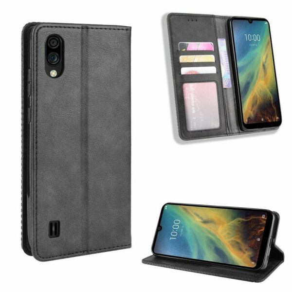 

Чехол Deexe Retro Style для ZTE Blade A5 (2020) - Black