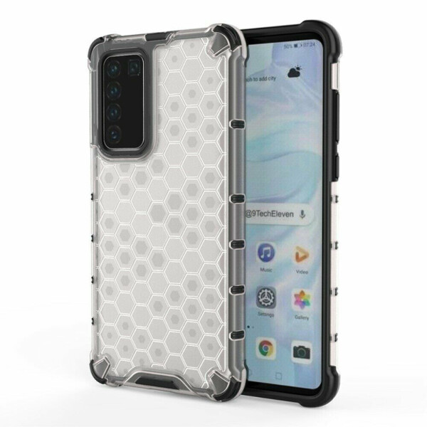

Защитный чехол Deexe Honeycomb Series для Huawei P40 - White