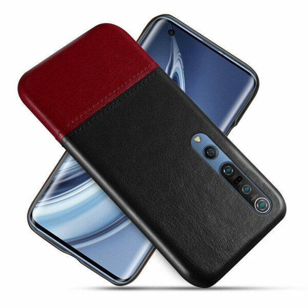 

Защитный чехол KSQ Dual Color для Xiaomi Mi 10 / Mi 10 Pro - Black/Wine Red