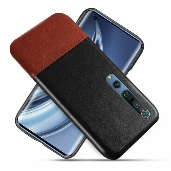 

Защитный чехол KSQ Dual Color для Xiaomi Mi 10 / Mi 10 Pro - Black/Dark Brown
