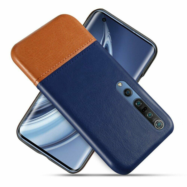 

Защитный чехол KSQ Dual Color для Xiaomi Mi 10 / Mi 10 Pro - Dark Blue/Orange