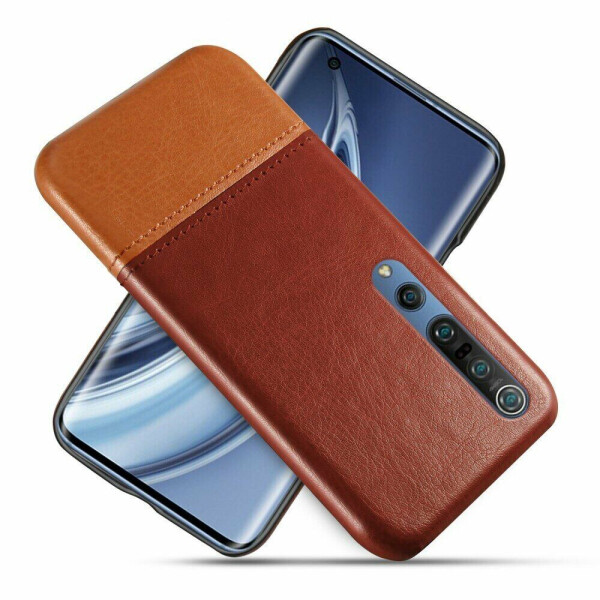 

Защитный чехол KSQ Dual Color для Xiaomi Mi 10 / Mi 10 Pro - Dark Brown/Light Brown