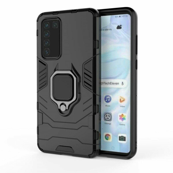 

Защитный чехол Deexe Hybrid Case для Huawei P40 - Black