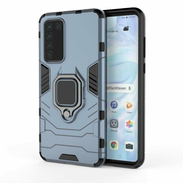 

Защитный чехол Deexe Hybrid Case для Huawei P40 - Blue