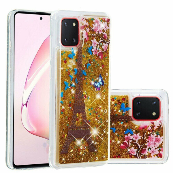 

Силиконовый (TPU) чехол Deexe Fashion Glitter для Samsung Galaxy Note 10 Lite (N770) - Eiffel Tower