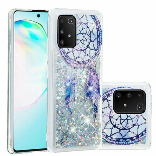 

Силиконовый (TPU) чехол Deexe Fashion Glitter для Samsung Galaxy S10 Lite (G770) - Dream Catcher