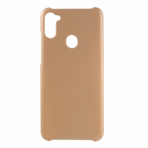 

Пластиковый чехол Deexe Hard Shell для Samsung Galaxy A11 (A115) - Gold