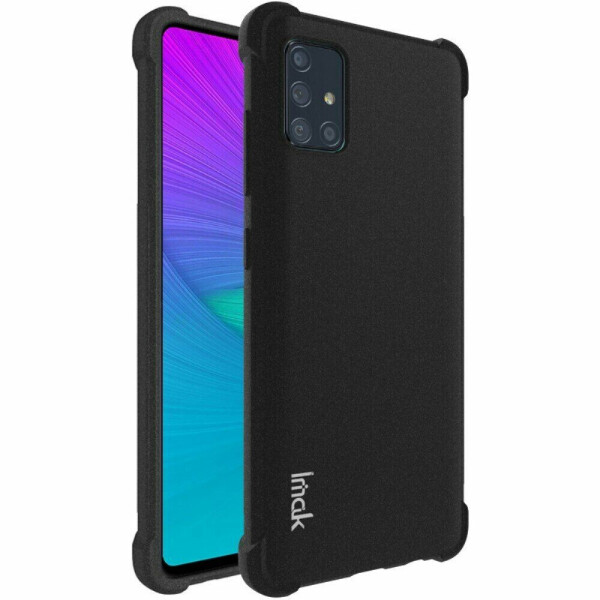 

Силиконовый (TPU) чехол IMAK Airbag Case для Samsung Galaxy A71 (A715) - Matte Black