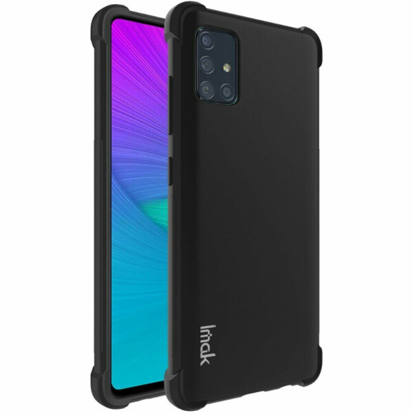 

Силиконовый (TPU) чехол IMAK Airbag Case для Samsung Galaxy A71 (A715) - Metal Black