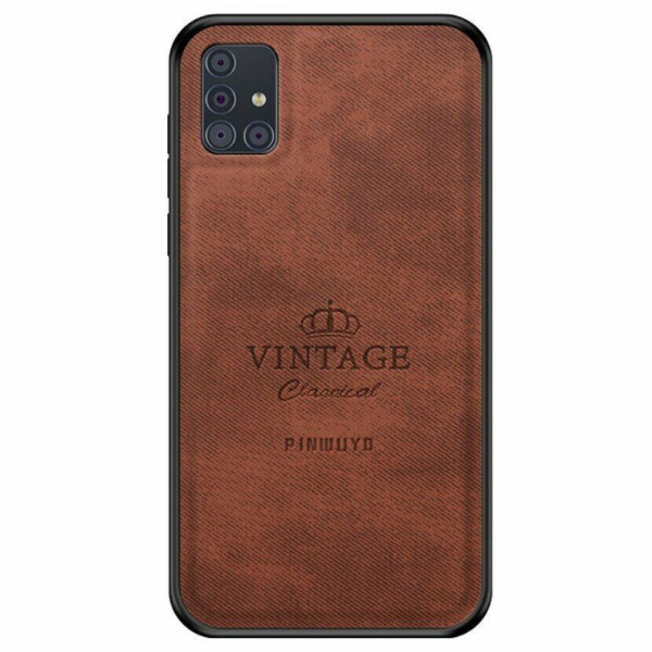 

Защитный чехол PINWUYO Vintage Series для Samsung Galaxy A51 (А515) - Brown