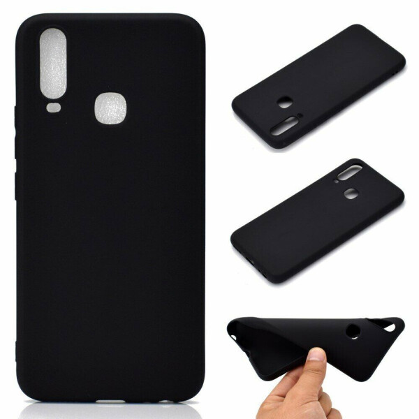 

Силиконовый (TPU) чехол Deexe Matte Case для VIVO Y17 - Black