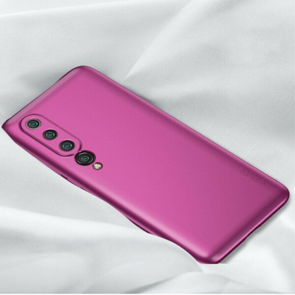

Силиконовый чехол X-LEVEL Matte для Xiaomi Mi 10 - Wine Red