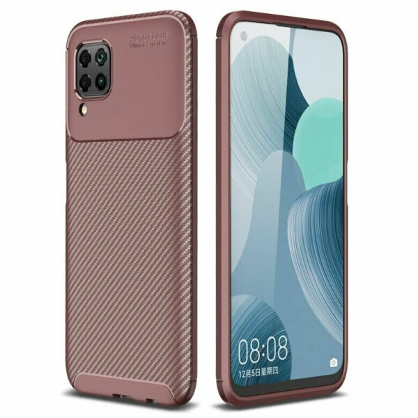 

Защитный чехол Deexe Fusion для Huawei P40 Lite - Brown