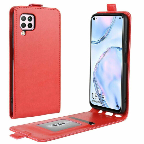 

Чехол Deexe Flip Case для Huawei P40 Lite - Red