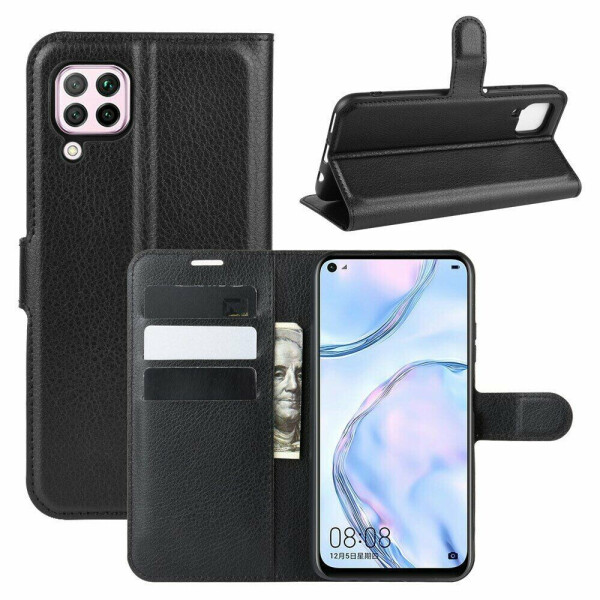 

Чехол-книжка Deexe Book Type для Huawei P40 Lite - Black