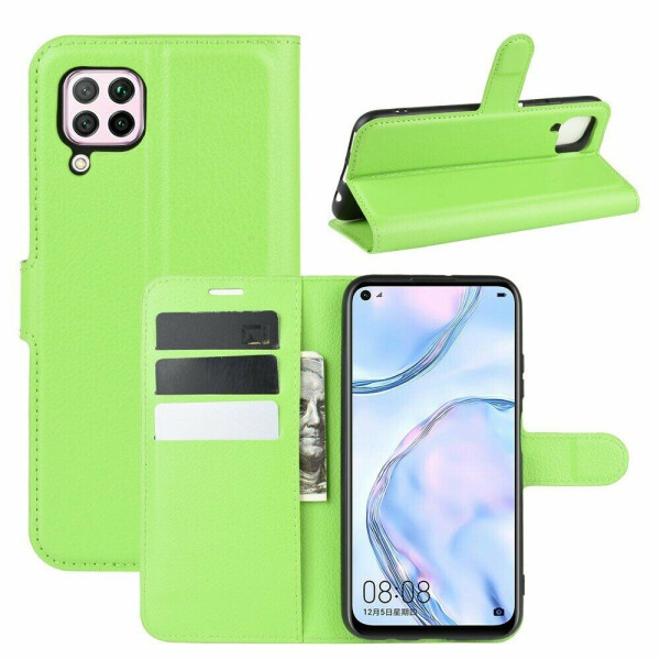 

Чехол-книжка Deexe Book Type для Huawei P40 Lite - Green