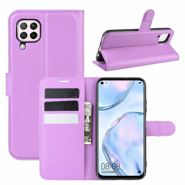 

Чехол-книжка Deexe Book Type для Huawei P40 Lite - Purple