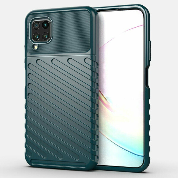 

Защитный чехол Deexe Thunder Series для Huawei P40 Lite - Green