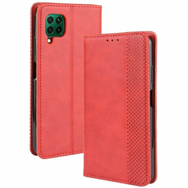 

Чехол Deexe Retro Style для Huawei P40 Lite - Red