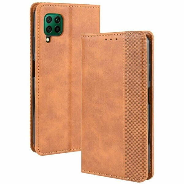 

Чехол Deexe Retro Style для Huawei P40 Lite - Brown