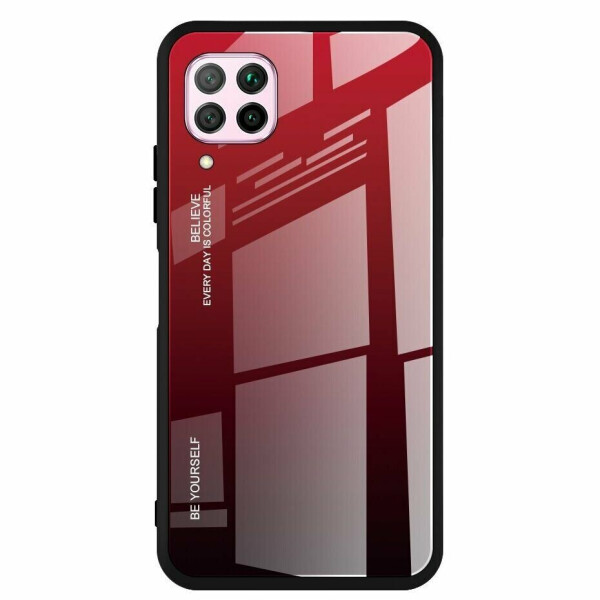 

Защитный чехол Deexe Gradient Color для Huawei P40 Lite - Red / Black