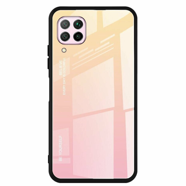 

Защитный чехол Deexe Gradient Color для Huawei P40 Lite - Yellow / Pink