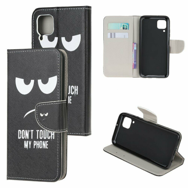 

Чехол-книжка Deexe Color Wallet для Huawei P40 Lite - Don't Touch My Phone