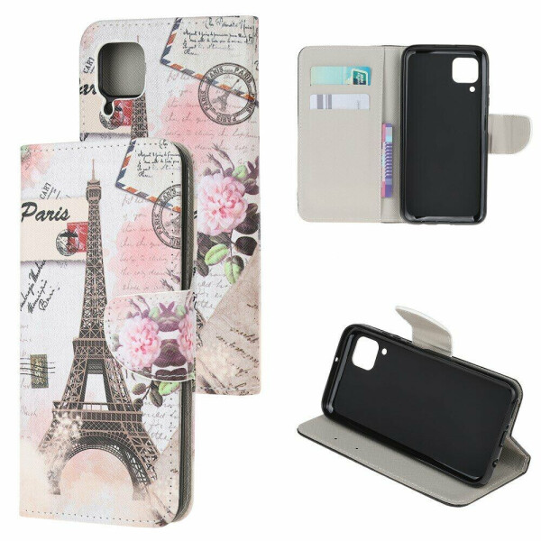 

Чехол-книжка Deexe Color Wallet для Huawei P40 Lite - Eiffel Tower