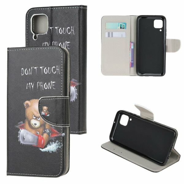 

Чехол-книжка Deexe Color Wallet для Huawei P40 Lite - Fierce Bear